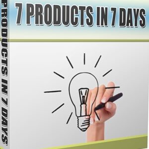 7 products in 7 days